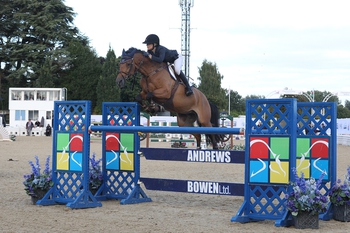 Ellen Whitaker takes the glory in the Horse of the Year Show Wild Card Qualifier